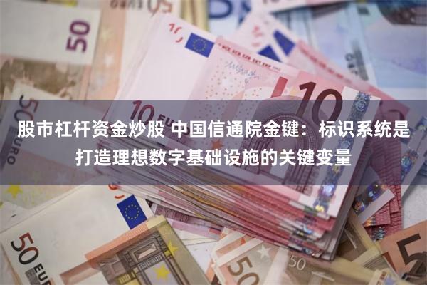 股市杠杆资金炒股 中国信通院金键：标识系统是打造理想数字基础设施的关键变量