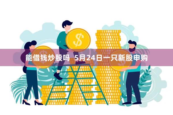 能借钱炒股吗  5月24日一只新股申购