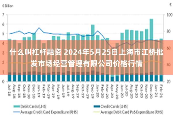 什么叫杠杆融资 2024年5月25日上海市江桥批发市场经营管理有限公司价格行情